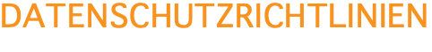 Datenschutzrichtlinien